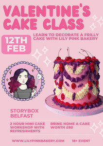 Valentine's Cake Decorating Class